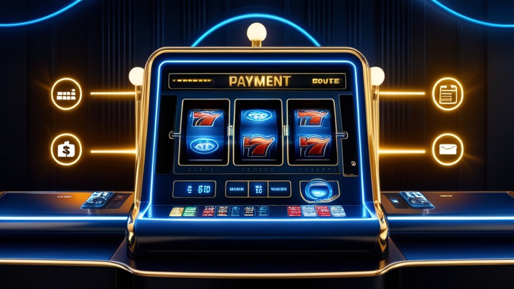 Casino met lichtpaden naar verschillende betaalmethoden en uitbetaling